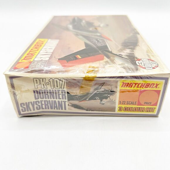 Vintage MATCHBOX PK-107 German Dornier SKYSERVANT Kit 1/72 Scale 1973 SEALED - Picture 4 of 8